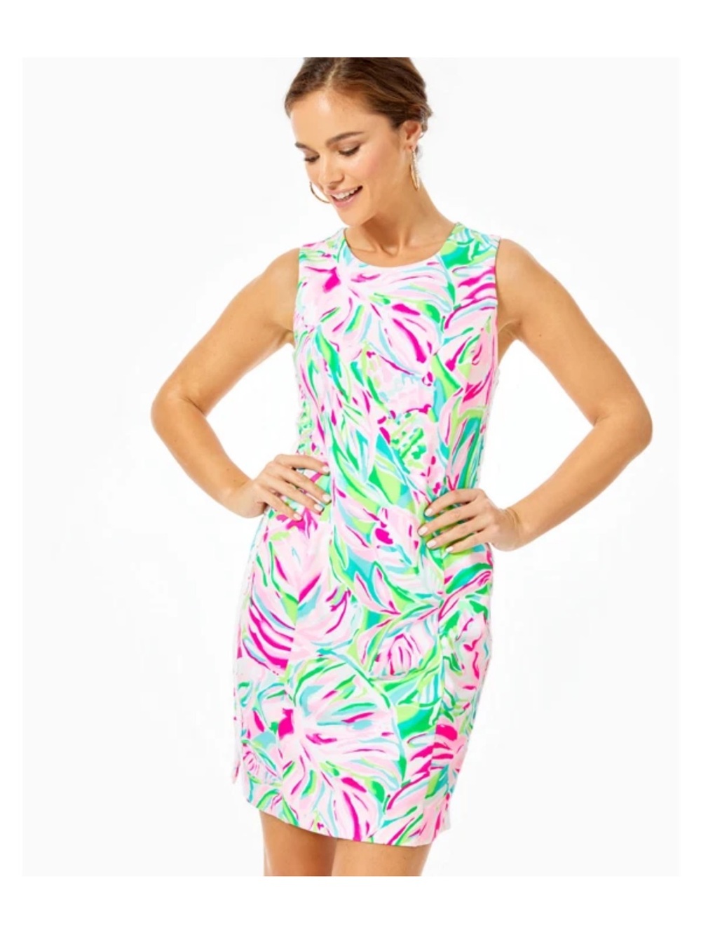 LILLY PULITZER Mila Knit Shift Dress CROC MY WORLD size 8 ($178)